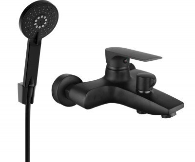 Mexen Axel R40 baterie Cada cu set de  dus  ,  negru  - 7383R40-70