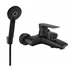 Mexen Axel R40 baterie Cada cu set de  dus  ,  negru  - 7383R40-70 Baterie set complet 467680 Mexen