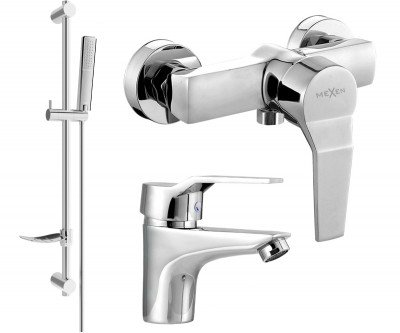 Mexen Caro DF72  set de  dus , chrom - 746604DF72-00