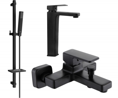 Mexen Cetus DQ77  set de cada ,  negru  - 744313DQ77-70