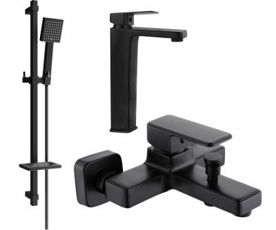 Mexen Cetus DQ45  set de cada ,  negru  - 744313DQ45-70