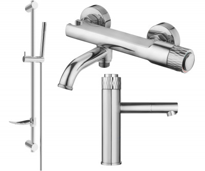 Mexen si amond DF70  set de cada , chrom - 71503DF70-00