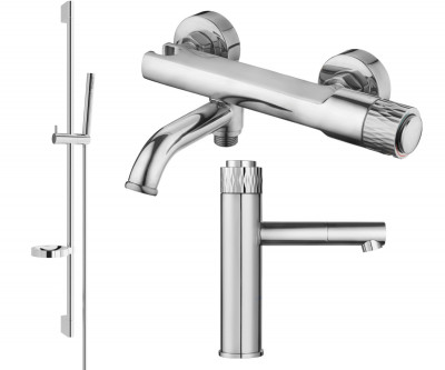 Mexen si amond DS70  set de cada , chrom - 71503DS70-00