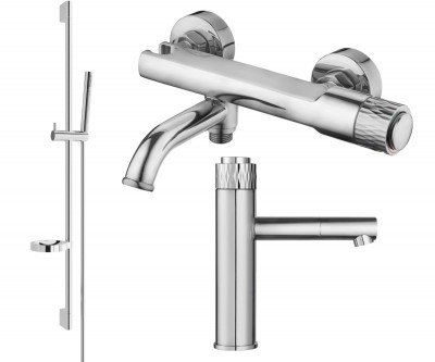 Mexen si amond DS70  set de cada , chrom - 71503DS70-00