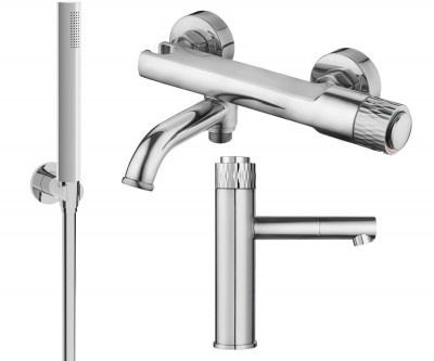 Mexen si amond R70  set de cada , chrom - 71503R70-00