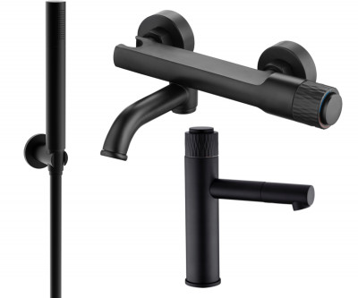 Mexen si amond R70  set de cada ,  negru  - 71503R70-70