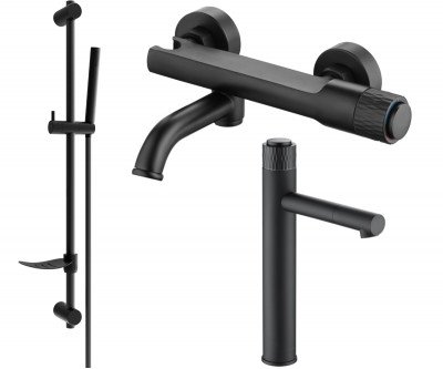 Mexen si amond DF70  set de cada ,  negru  - 71513DF70-70