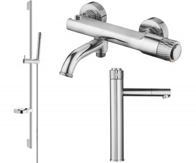 Mexen si amond DS70  set de cada , chrom - 71513DS70-00