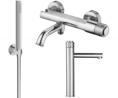 Mexen si amond R70  set de cada , chrom - 71513R70-00