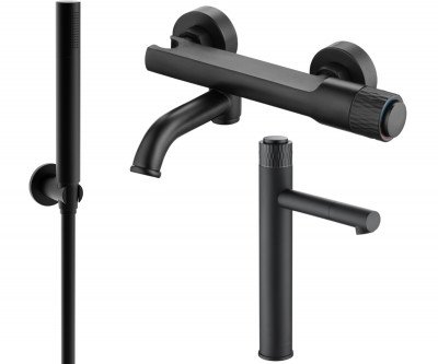 Mexen si amond R70  set de cada ,  negru  - 71513R70-70