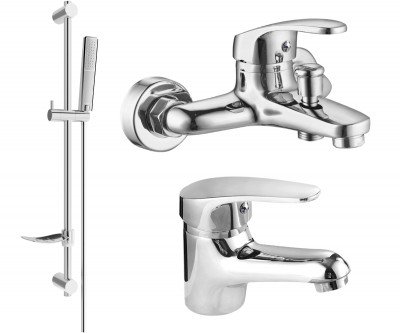 Mexen Erica DF72  set de  dus , chrom - 746403DF72-00