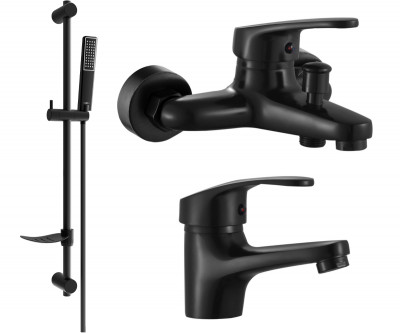 Mexen Erica DF72  set de  dus ,  negru  - 746403DF72-70