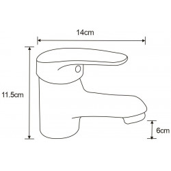 Mexen Erica R72  set de  dus ,  negru  - 746403R72-70