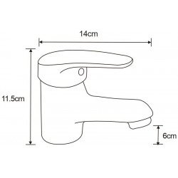 Mexen Erica R72 baterie Cada cu set de  dus  , chrom - 74643R72-00