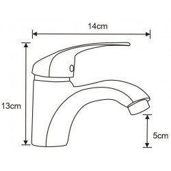 Mexen Fabia DF62  set de  dus , chrom - 746504DF62-00