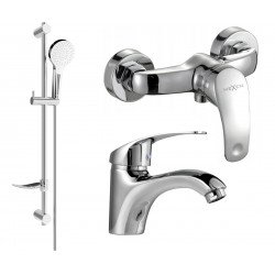 Mexen Fabia DF05  set de  dus , chrom - 746504DF05-00 Baterie set complet 467680 Mexen