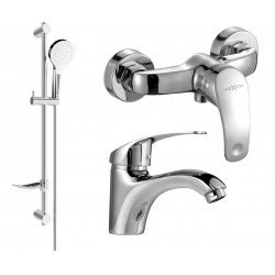 Mexen Fabia DF05  set de  dus , chrom - 746504DF05-00 Baterie set complet 467680 Mexen