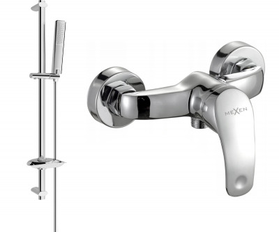 Mexen Fabia DB72  baterie de  dus  cu set de  dus  , chrom - 74654DB72-00