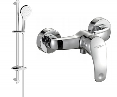 Mexen Fabia DB05  baterie de  dus  cu set de  dus  , chrom - 74654DB05-00