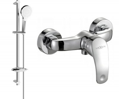 Mexen Fabia DB05  baterie de  dus  cu set de  dus  , chrom - 74654DB05-00