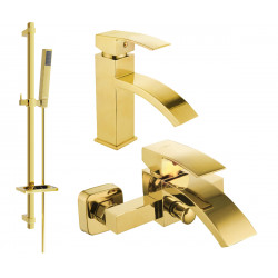 Mexen si bra DQ77  set de cada ,  auriu  - 745103DQ77-50 Baterie set complet 467680 Mexen