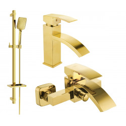 Mexen si bra DQ62  set de cada ,  auriu  - 745103DQ62-50 Baterie set complet 467680 Mexen