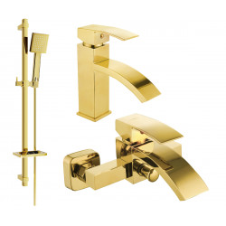 Mexen si bra DQ45  set de cada ,  auriu  - 745103DQ45-50 Baterie set complet 467680 Mexen