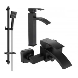 Mexen si bra DQ45  set de cada ,  negru  - 745113DQ45-70 Baterie set complet 467680 Mexen