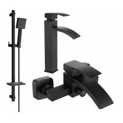 Mexen si bra DQ45  set de cada ,  negru  - 745113DQ45-70 Baterie set complet 467680 Mexen