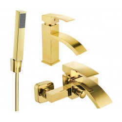 Mexen si bra R77  set de cada ,  auriu  - 745103R77-50 Baterie set complet 467680 Mexen