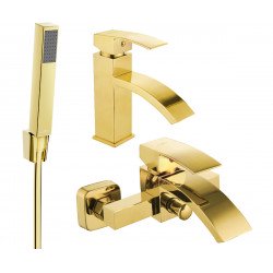 Mexen si bra R77  set de cada ,  auriu  - 745103R77-50 Baterie set complet 467680 Mexen