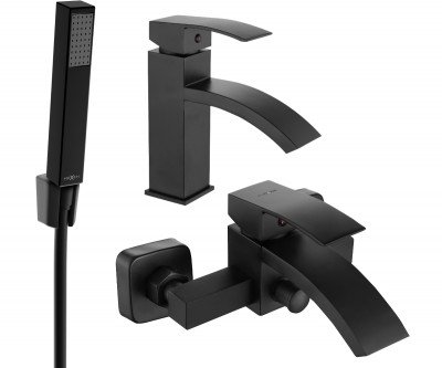 Mexen si bra R77  set de cada ,  negru  - 745103R77-70