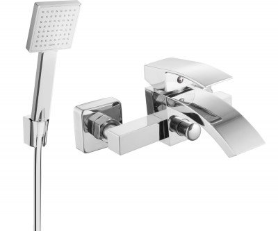 Mexen si bra R45 baterie Cada cu set de  dus  , chrom - 74513R45-00