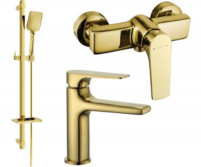 Mexen Lynx DQ62  set de  dus ,  auriu  - 745904DQ62-50