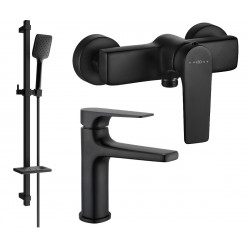 Mexen Lynx DQ62  set de  dus ,  negru  - 745904DQ62-70 Baterie set complet 467680 Mexen