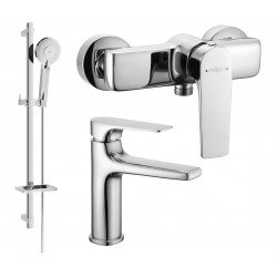 Mexen Lynx DQ40  set de  dus , chrom - 745904DQ40-00 Baterie set complet 467680 Mexen