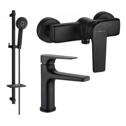 Mexen Lynx DQ40  set de  dus ,  negru  - 745904DQ40-70 Baterie set complet 467680 Mexen