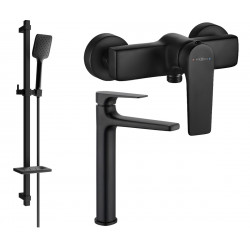 Mexen Lynx DQ62  set de  dus ,  negru  - 745914DQ62-70 Baterie set complet 467680 Mexen