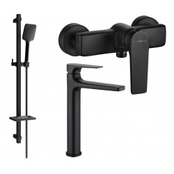 Mexen Lynx DQ62  set de  dus ,  negru  - 745914DQ62-70 Baterie set complet 467680 Mexen