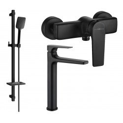 Mexen Lynx DQ62  set de  dus ,  negru  - 745914DQ62-70 Baterie set complet 467680 Mexen