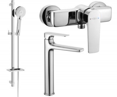 Mexen Lynx DQ40  set de  dus , chrom - 745914DQ40-00