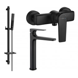 Mexen Lynx DQ72  set de  dus ,  negru  - 745914DQ72-70 Baterie set complet 467680 Mexen