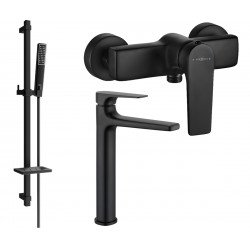 Mexen Lynx DQ72  set de  dus ,  negru  - 745914DQ72-70 Baterie set complet 467680 Mexen