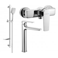 Mexen Lynx DF62  set de  dus , chrom - 745914DF62-00 Baterie set complet 467680 Mexen