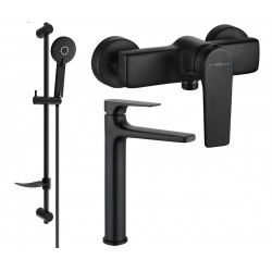 Mexen Lynx DF40  set de  dus ,  negru  - 745914DF40-70 Baterie set complet 467680 Mexen