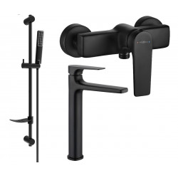 Mexen Lynx DF72  set de  dus ,  negru  - 745914DF72-70 Baterie set complet 467680 Mexen