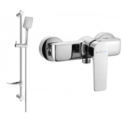 Mexen Lynx DF62  baterie de  dus  cu set de  dus  , chrom - 74594DF62-00 Baterie set complet 467680 Mexen