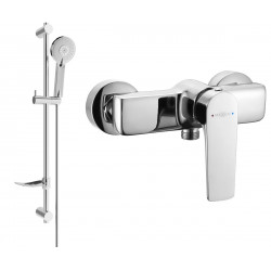 Mexen Lynx DF40  baterie de  dus  cu set de  dus  , chrom - 74594DF40-00 Baterie set complet 467680 Mexen