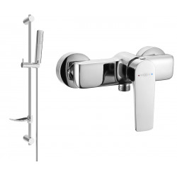 Mexen Lynx DF72  baterie de  dus  cu set de  dus  , chrom - 74594DF72-00 Baterie set complet 467680 Mexen