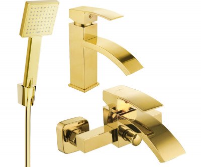 Mexen si bra R45  set de cada ,  auriu  - 745103R45-50